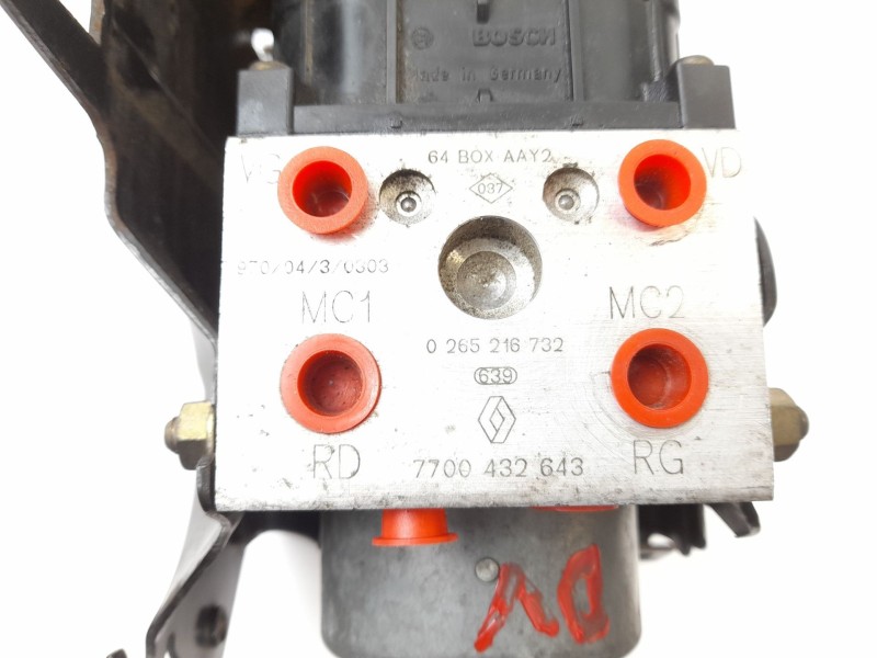 Recambio de abs para renault scenic i (ja..) 1.9 dti (ja0n) referencia OEM IAM 7700432643 0265216732 