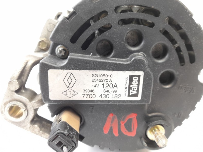 Recambio de alternador para renault scenic i (ja..) 1.9 dti (ja0n) referencia OEM IAM 7700430182 SG10B010 2542270A