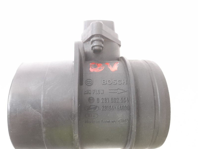 Recambio de caudalimetro para kia carnival ii 2.9 crdi lx referencia OEM IAM 0281002554 28164-4A000 