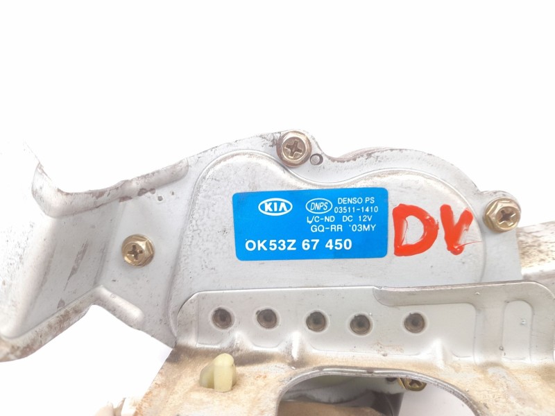 Recambio de motor limpia trasero para kia carnival ii 2.9 crdi lx referencia OEM IAM 0K53Z67450  