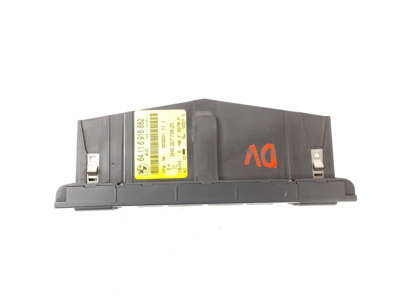 Recambio de mando climatizador para bmw serie 3 berlina (e46) 320d referencia OEM IAM 64116916882 5HB00773820 