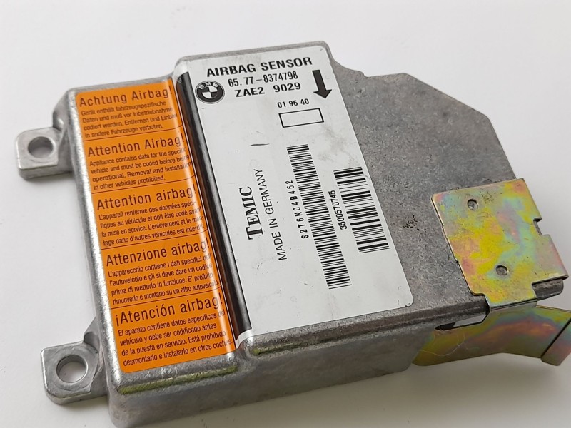 Recambio de centralita airbag para bmw serie 3 berlina (e36) 318tds referencia OEM IAM 65778374798  