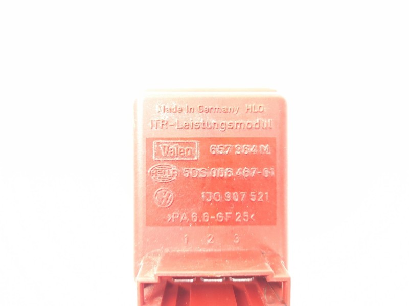 Recambio de resistencia calefaccion para audi a3 (8l) 1.8 t ambiente referencia OEM IAM 1J0907521 5DS00646701 657364M