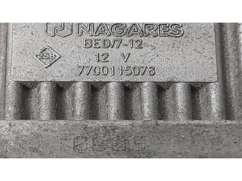 Recambio de caja precalentamiento para renault kangoo (f/kc0) authentique 4x4 referencia OEM IAM 7700115078  