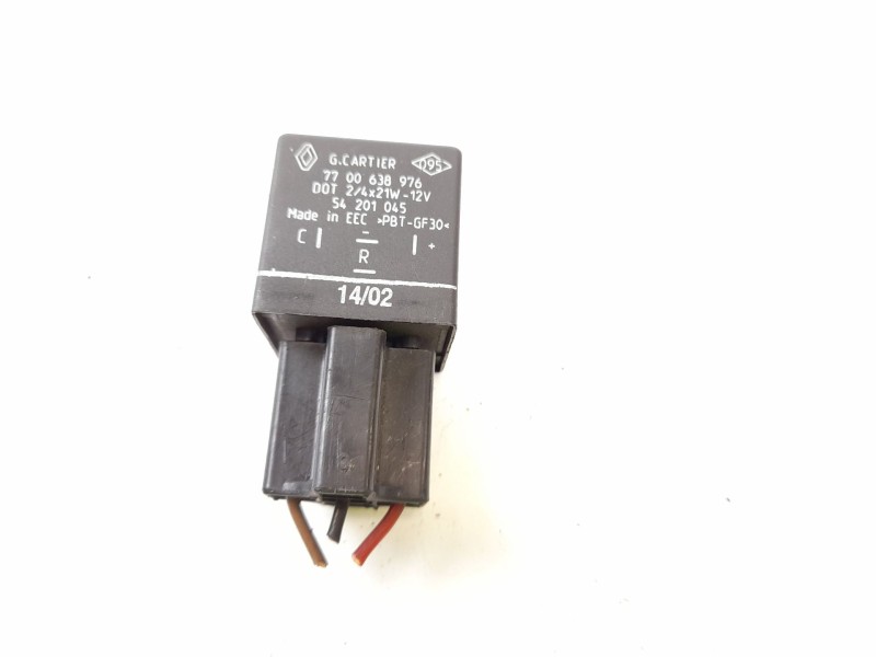 Recambio de rele para microcar virgo 0.5 d referencia OEM IAM 7700638976 54201045 