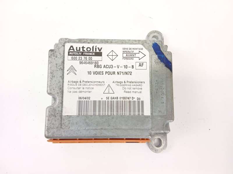 CENTRALITA AIRBAG 9646469180 