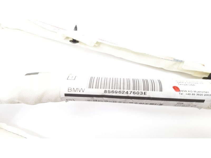 Recambio de airbag cortina delantero derecho para bmw serie 5 berlina (e60) 535 d referencia OEM IAM 85696247603E 72129147338 