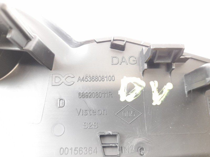 Recambio de moldura para smart fortwo coupé (453) 0.9 (453.344, 453.353) referencia OEM IAM A4536808100  