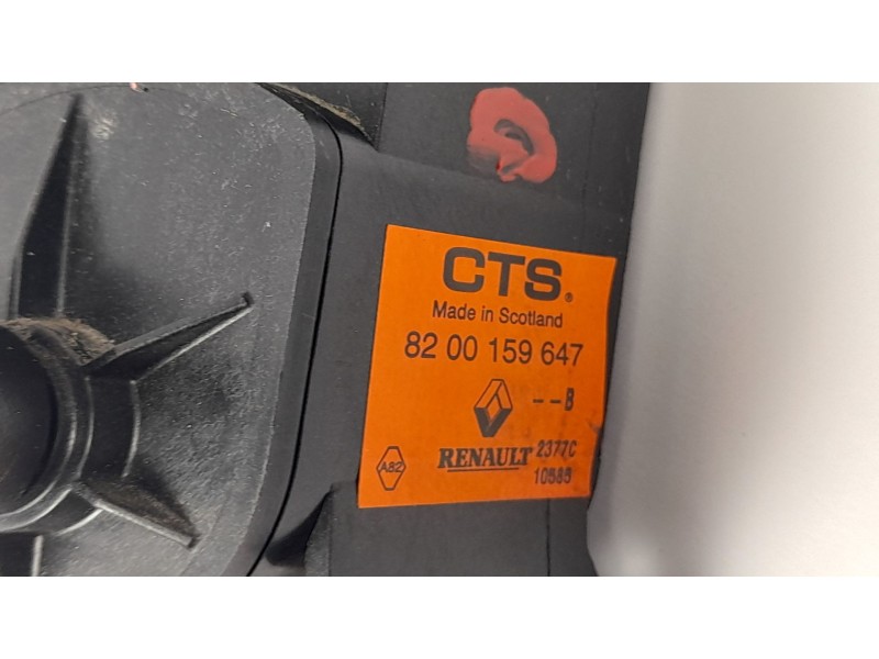 Recambio de pedal acelerador para renault scenic ii 1.5 dci diesel referencia OEM IAM 8200159647  