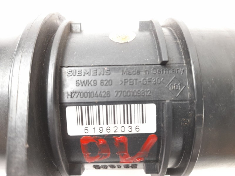 Recambio de caudalimetro para renault scenic i (ja..) 2.0 16v rx4 referencia OEM IAM H7700104426 7700109812 