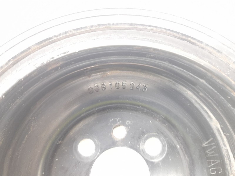 Recambio de polea cigueñal para seat leon (1p1) 1.9 tdi referencia OEM IAM 03G105243  