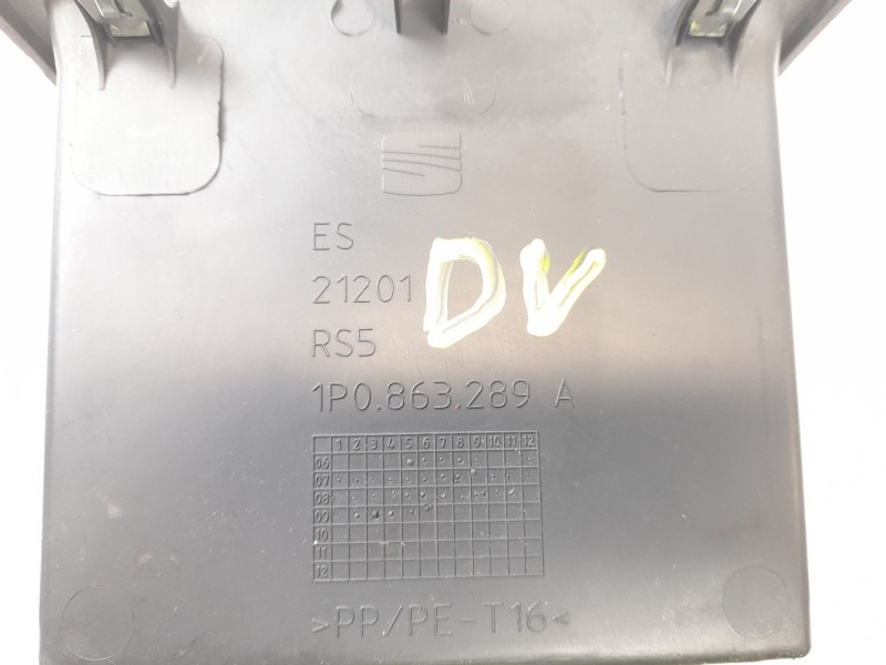 Recambio de guantera para seat leon (1p1) 1.9 tdi referencia OEM IAM 1P0863289A  
