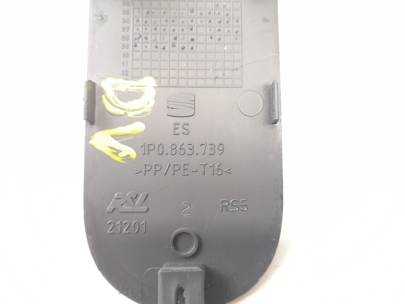 Recambio de moldura para seat leon (1p1) 1.9 tdi referencia OEM IAM 1P0863739  