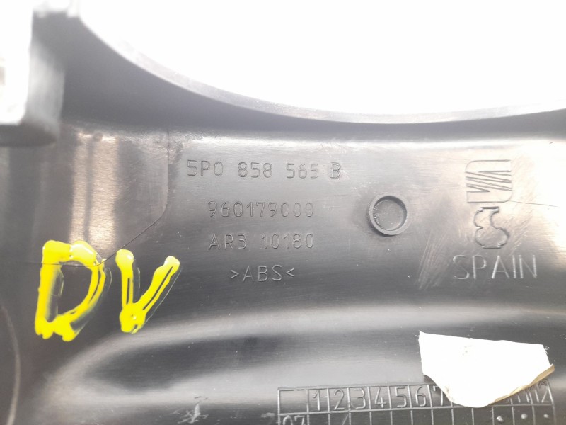 Recambio de moldura para seat leon (1p1) 1.9 tdi referencia OEM IAM 5P0858565B 960179000 