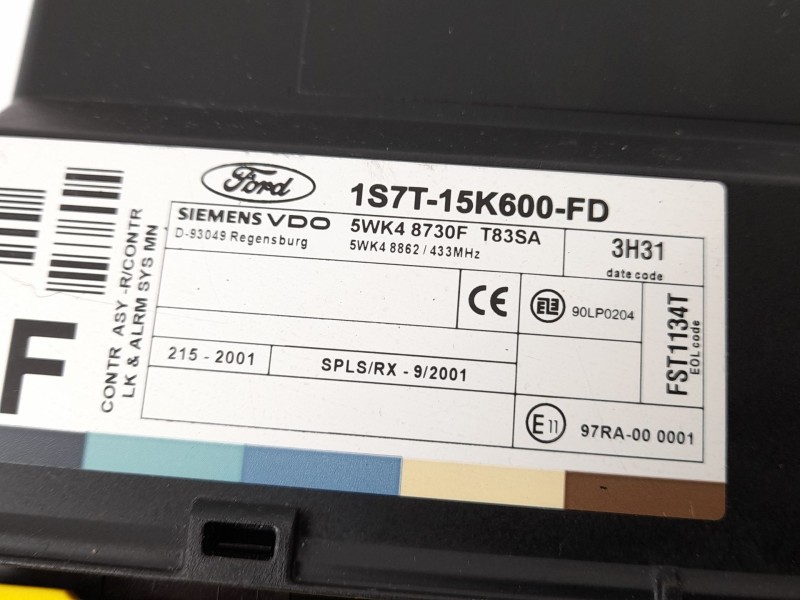 Recambio de modulo confort para ford focus sedán (dfw) 1.8 tdci referencia OEM IAM 1S7T15K600FD  