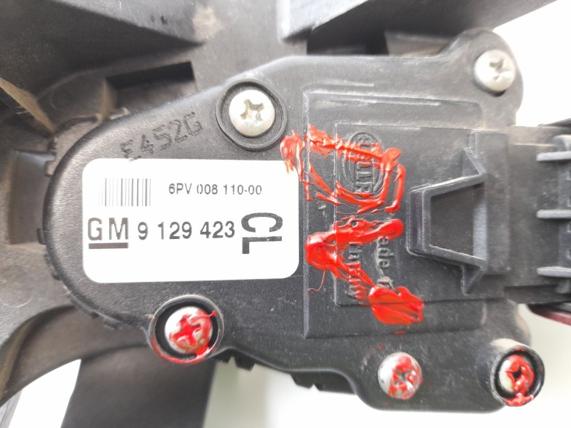 Recambio de pedal acelerador para opel combo (corsa c) cargo referencia OEM IAM 9129423 6PV00811000 