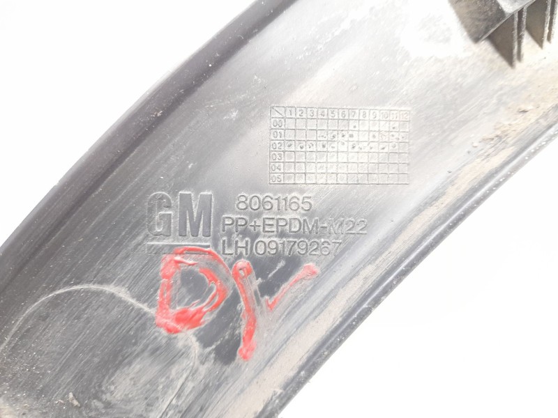 Recambio de aletin trasero izquierdo para opel combo (corsa c) cargo referencia OEM IAM 8061165  
