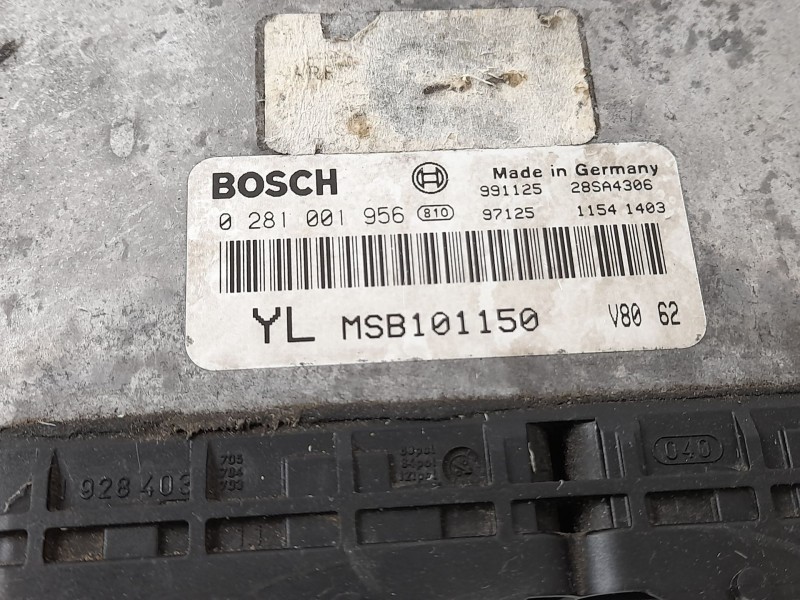 Recambio de centralita motor uce para rover serie 45 (rt) 2.0 idt referencia OEM IAM 0281001956 MSB101150 