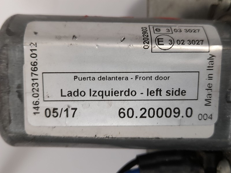 Recambio de elevalunas delantero izquierdo para rover serie 45 (rt) 2.0 idt referencia OEM IAM 60200090 1460231766012 