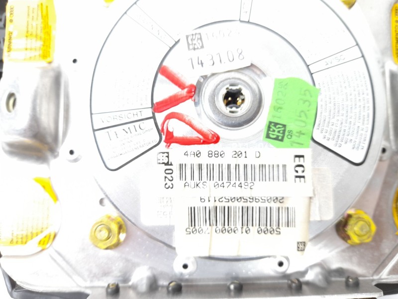 Recambio de airbag delantero izquierdo para audi a6 berlina (c4) 2.3 referencia OEM IAM 4A0880201D  