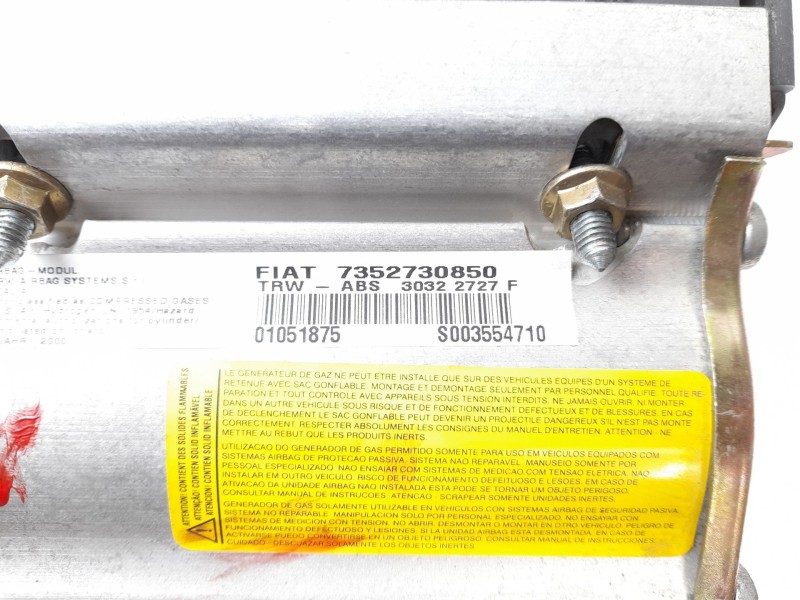 Recambio de airbag delantero derecho para fiat punto berlina (188) 1.2 16v referencia OEM IAM 7352730850 30322727F 