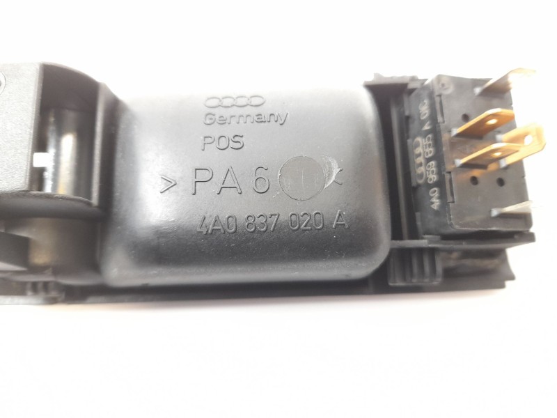 Recambio de maneta interior delantera derecha para audi a6 berlina (c4) 2.3 referencia OEM IAM 4A0837020A  