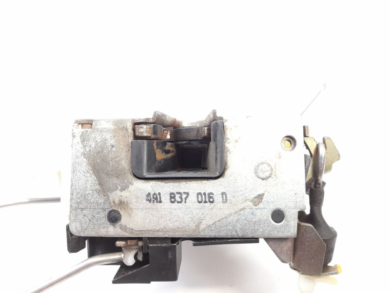 Recambio de cerradura puerta delantera derecha para audi a6 berlina (c4) 2.3 referencia OEM IAM 4A1837016D  