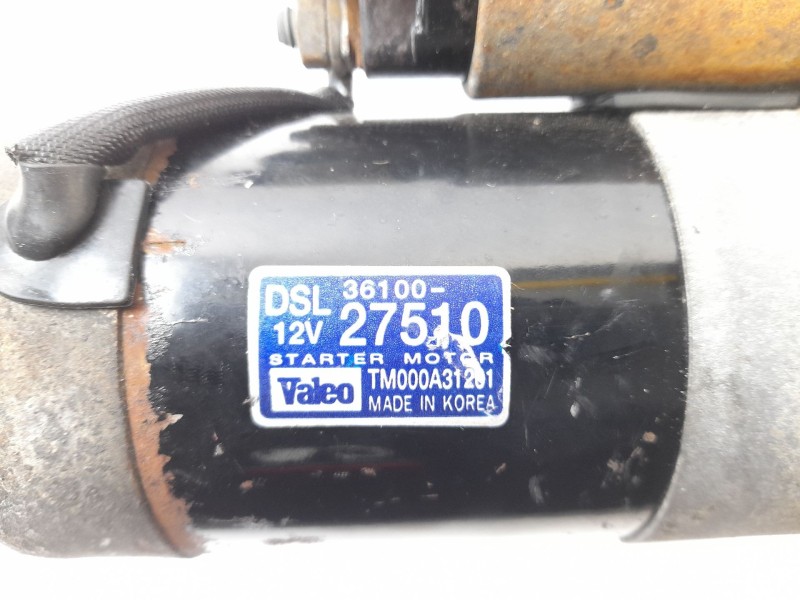 Recambio de motor arranque para hyundai matrix (fc) 1.5 crdi gls referencia OEM IAM 3610027510 TM000A31201 