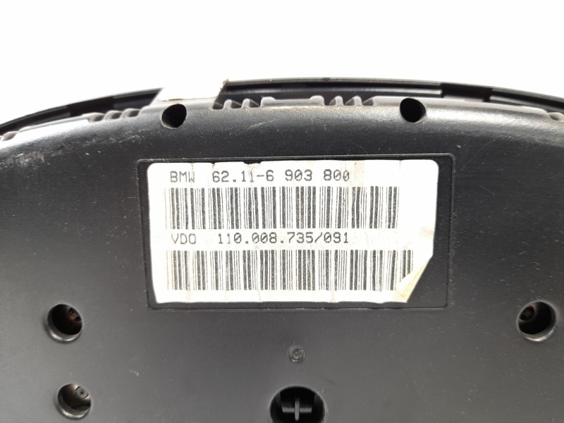 Recambio de cuadro instrumentos para bmw serie 5 berlina (e39) 530d referencia OEM IAM 62116903800 87001374 87001313
