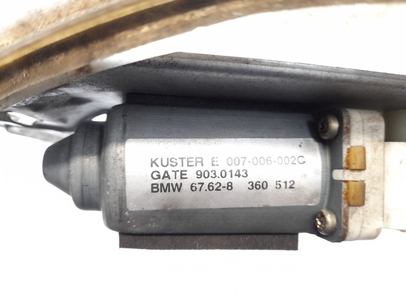 Recambio de elevalunas delantero derecho para bmw serie 5 berlina (e39) 530d referencia OEM IAM 67628360512 007006002C 9030143