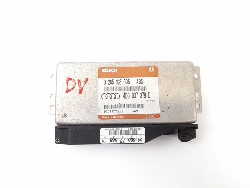 Recambio de centralita abs para audi a4 b5 (8d2) 1.9 tdi referencia OEM IAM 4D0907379D 0265108005 