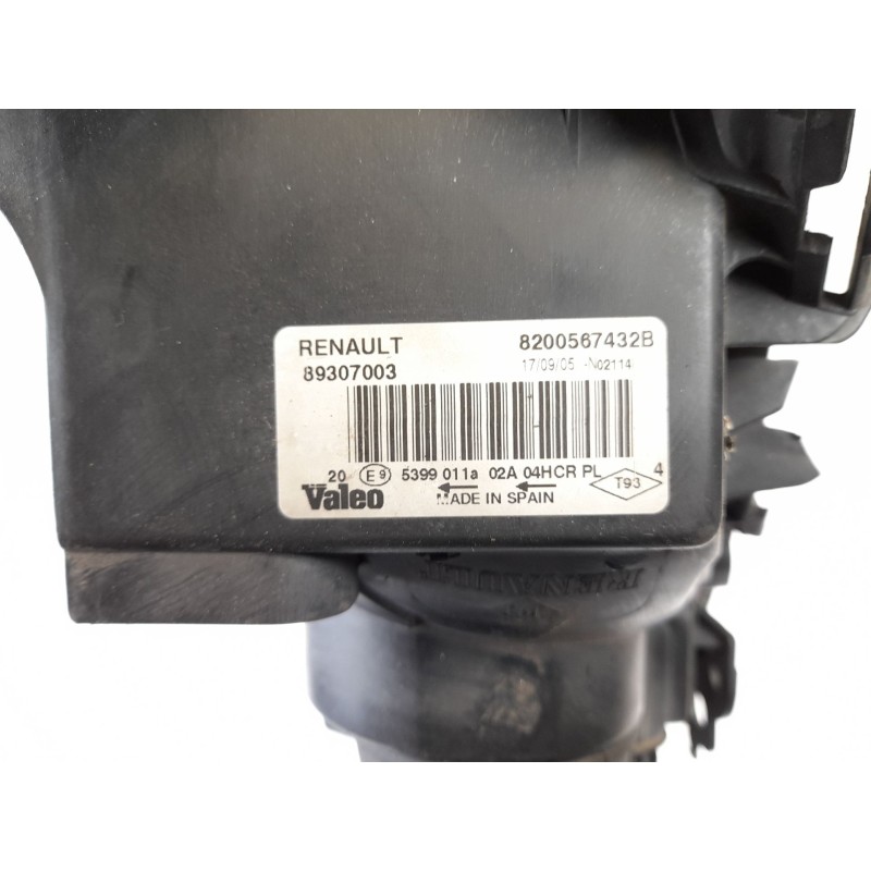 Recambio de faro derecho para renault megane ii berlina 5 p 1.5 dci referencia OEM IAM 8200567432B 89307003 