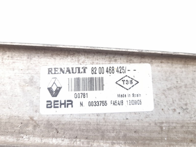 Recambio de intercooler para renault megane ii berlina 5 p 1.5 dci referencia OEM IAM 8200468425  