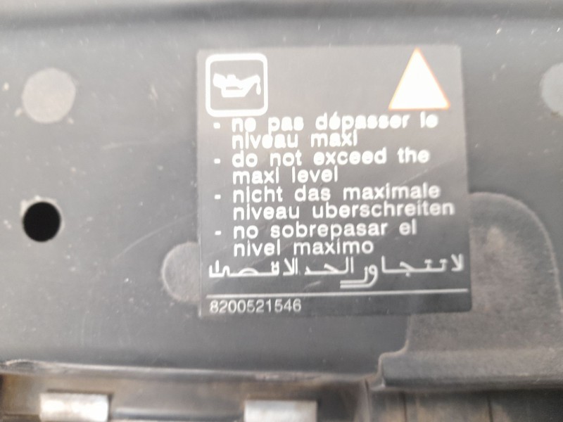 Recambio de panel frontal para renault megane ii berlina 5 p 1.5 dci referencia OEM IAM 8200521546  