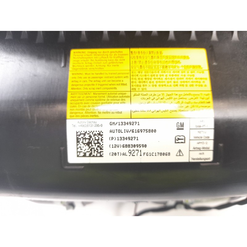 Recambio de airbag delantero derecho para chevrolet orlando (j309) 2.0 d referencia OEM IAM 13349271 610231500A 13349271