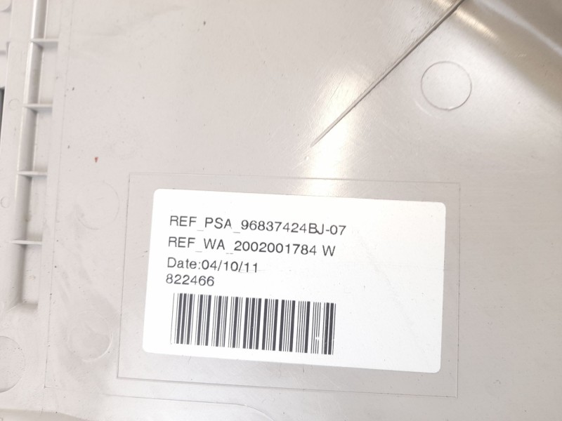 Recambio de parasol izquierdo para citroen c4 picasso 1.6 16v referencia OEM IAM 96837424BJ 2002001784 300020805