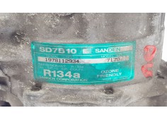Recambio de compresor aire acondicionado para opel corsa b 1.7 diesel referencia OEM IAM SD7B10 1978112934 R134A 2