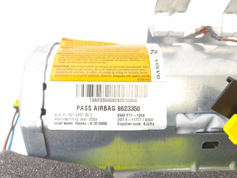 Recambio de airbag delantero derecho para volvo s40 ii (544) 2.0d referencia OEM IAM 8623350 602926100 
