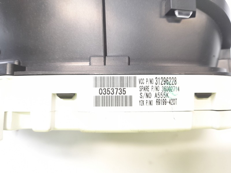 Recambio de cuadro instrumentos para volvo s40 ii (544) 2.0d referencia OEM IAM 31296228 36002714 69199420T