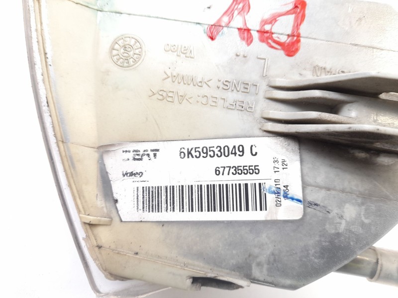 Recambio de piloto delantero izquierdo para seat ibiza (6k1) 1.9 sdi referencia OEM IAM 6K5953049C 67735555 6R01498