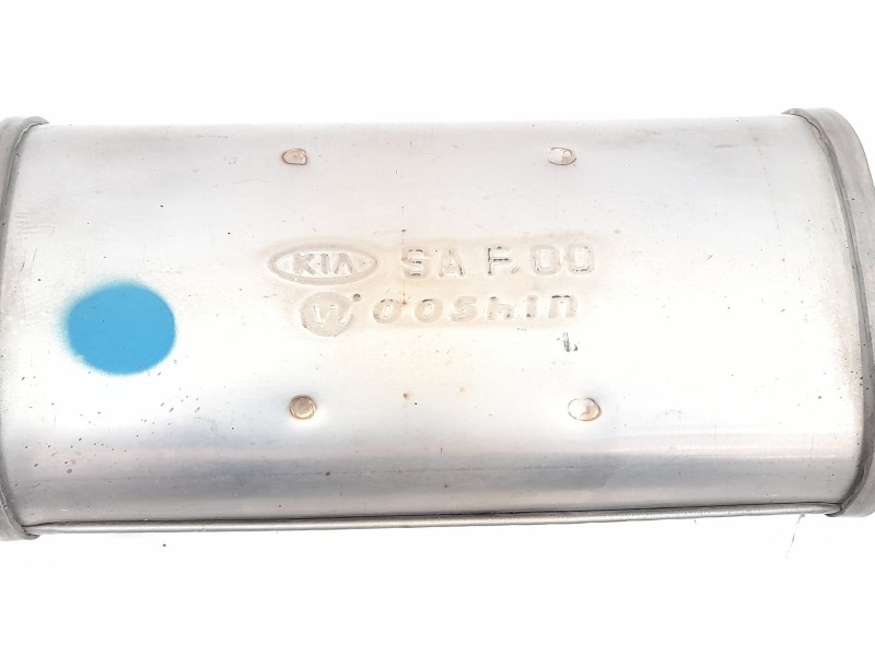 Recambio de tubo escape central para kia picanto 1.0 referencia OEM IAM SAF00 2861007102 