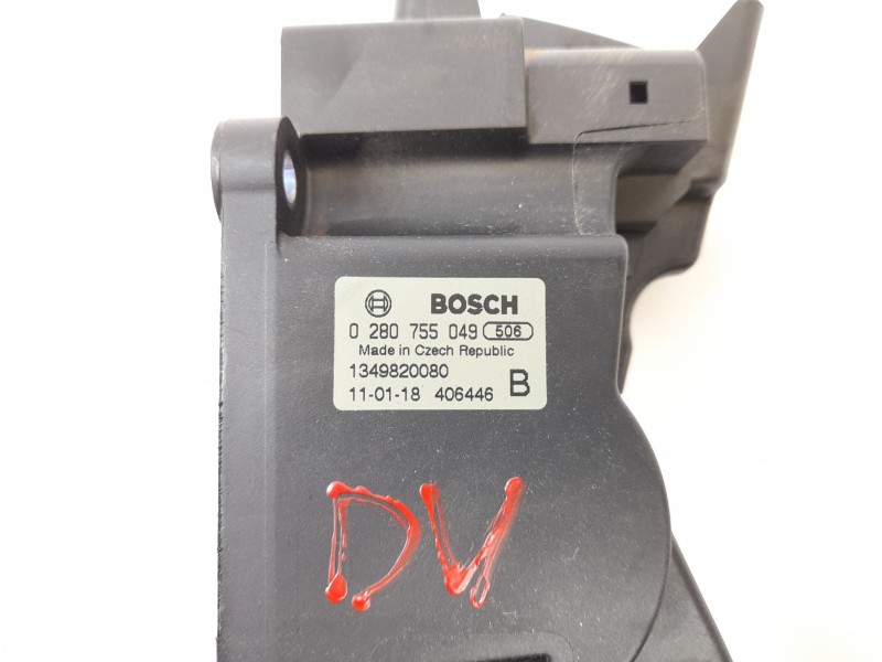 Recambio de potenciometro pedal para citroen jumper furgon 2.2hdi 120 referencia OEM IAM 1349820080  0280755049