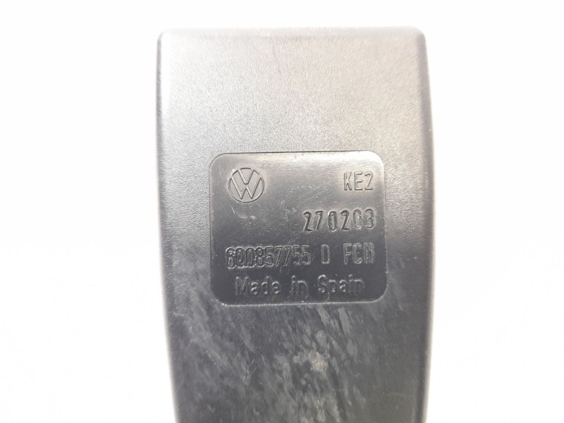Recambio de enganche cinturon seguridad delantero izquierdo para seat ibiza (6l1) 1.9 tdi referencia OEM IAM 600857755D  