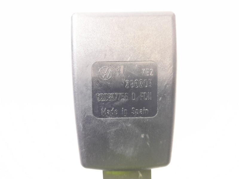 Recambio de enganche cinturon seguridad delantero derecho para seat ibiza (6l1) 1.9 tdi referencia OEM IAM 600857756D  