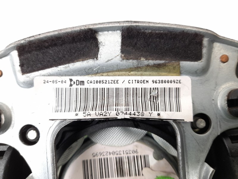 Recambio de airbag delantero izquierdo para citroen c2 1.4 hdi referencia OEM IAM 96380009ZE  