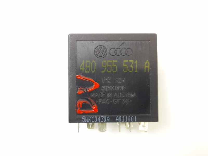 Recambio de rele para seat leon (1m1) 1.6 16 v referencia OEM IAM 4B0955531A  5WK10430A