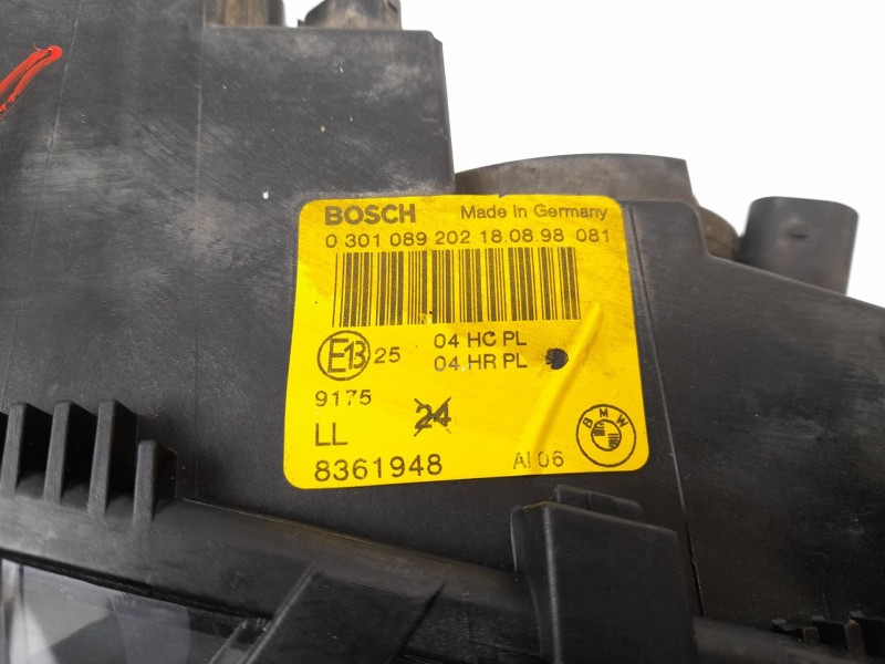 Recambio de faro derecho para bmw serie 3 berlina (e46) 320d referencia OEM IAM 0301089202  8361948