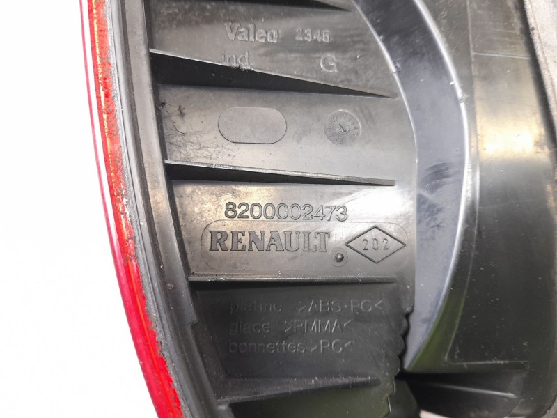 Recambio de piloto trasero izquierdo para renault laguna ii (bg0) 2.2 dci turbodiesel referencia OEM IAM 8200002473  