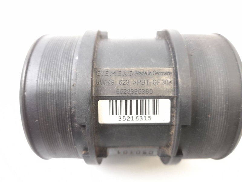 Recambio de caudalimetro para citroen c15 ranchera familiar 1.9 d referencia OEM IAM 9628336380  5WK9623