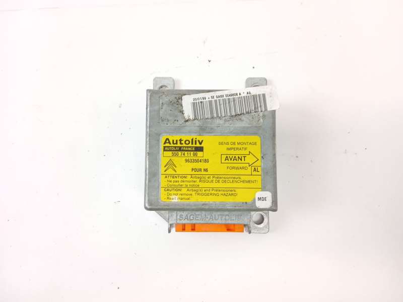 CENTRALITA AIRBAG 9633504180 